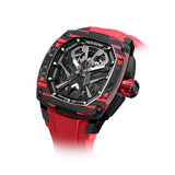 Tsar Bomba Dark Matter-Interchangeable Automatic FKM Rubber Strap Men's Watch TB8603-02
