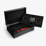 Tsar Bomba Dark Matter-Interchangeable Automatic FKM Rubber Strap Men's Watch TB8603-02