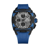 Tsar Bomba Dark Matter-Interchangeable Automatic FKM Rubber Strap Men's Watch TB8604-01