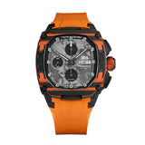 Tsar Bomba Dark Matter-Interchangeable Automatic FKM Rubber Strap Men's Watch TB8604-01