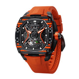Tsar Bomba Dark Matter Series Orange FKM Rubber Strap Men's Watch TB8605-03