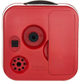 Casio Standard Traveller's Red Resin Table Clock TQ-142-4D-P