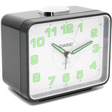 Casio Standard White Dial Table Clock TQ-218-1B-P