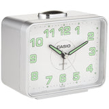 Casio Standard White Resin Table Clock TQ-218-8D-P