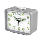 Casio Standard White Resin Table Clock TQ-218-8D-P