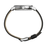 Timex Standard Peanuts Black Leather Strap Unisex Watch TW2U72200