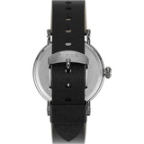 Timex Standard Peanuts Black Leather Strap Unisex Watch TW2U72200