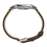 Timex Standard Peanuts Brown Leather Strap Unisex Watch TW2V60100