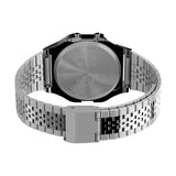 Timex Digital Silver Stainless Steel Strap Unisex Watch TW2V61300