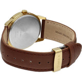 Timex Indiglo White Dial Brown Leather Strap Unisex Watch TW2V68900