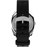 Timex World Time Reissue Black Leather Strap Men's Watch TW2V69500