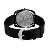 Timex World Time Reissue Black Leather Strap Men's Watch TW2V69500