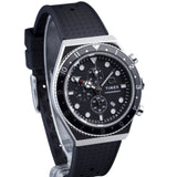 Timex Q Chronograph Black Synthetic Strap Men's Watch TW2V70000