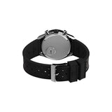 Timex Q Chronograph Green Dial Black Silicone Strap Men Watch TW2V70200