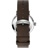 Timex Standard Green Dial Brown Leather Strap Unisex Watch TW2V71200