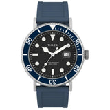 Timex Portside Blue Silicone Strap Men's Watch TW2W16600