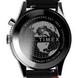 Timex Waterbury Black Synthetic Rubber Strap Men's Watch TW2W22800