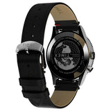 Timex Waterbury Black Synthetic Rubber Strap Men's Watch TW2W22800