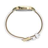 Timex Weekender Peanuts White Leather Strap Unisex Watch TW2W24100