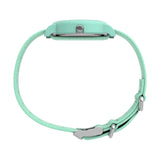 Timex Peanuts Holiday Green Fabric Strap Unisex Watch TW2W24700