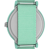 Timex Peanuts Holiday Green Fabric Strap Unisex Watch TW2W24700