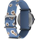 Timex Peanut Blue Fabric Strap Women Watch TW2W33300