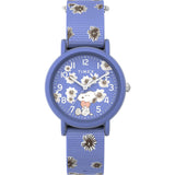 Timex Peanut Blue Fabric Strap Women Watch TW2W33500