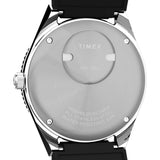 Timex Q GMT Black Synthetic Rubber Strap Men's Watch TW2W57500