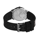 Timex Q GMT Black Synthetic Rubber Strap Men's Watch TW2W57500