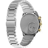 Timex Q Chronograph Silver Stainless Steel Strap Men's Watch TW2W64200