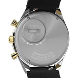 Timex Q Chronograph Black Leather Strap Men's Watch TW2W64300