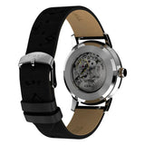 Timex Peanuts Marlin Black Bovine Leather Strap Men's Watch TW2W68800