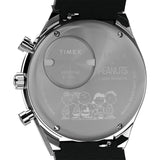 Timex Peanuts Snoopy Black Leather Strap Men's Watch TW2W68900