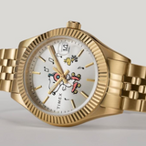 Timex X Peanut Gold Stainless Steel Strap Women's Watch TW2W78700