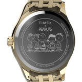 Timex X Peanut Gold Stainless Steel Strap Women's Watch TW2W78700