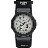 Timex Expedition Peanuts Beagle Scout Black Fabric Strap Men Watch TW4B29100