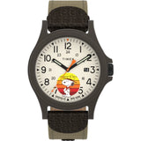 Timex Expedition  Peanuts Beagle Scout Fabric Strap Men Watch TW4B29200