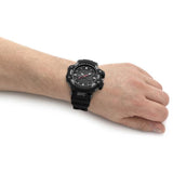 Timex UFC Strength Digital-Analogue Black Dial Resin Strap Men Watch TW5M51800