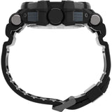 Timex UFC Strength Digital-Analogue Black Dial Resin Strap Men Watch TW5M51800