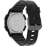 Timex UFC Shock Digital Black Resin Strap Men Watch TW5M52500