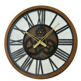 Seiko Decorator Brown Clock QXA826-B