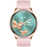 Valdus PRO Pink Silicone Strap Women Smart Watch VL39PK