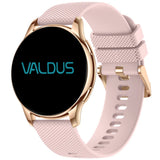 Valdus PRO Pink Silicone Strap Women Smart Watch VL39PK
