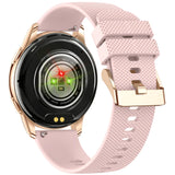 Valdus PRO Pink Silicone Strap Women Smart Watch VL39PK