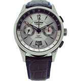 Vulcain GMT VU500115.092LF Black Leather Men's Watch