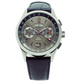 Vulcain GMT VU500115.093LF Black Leather Men's Watch