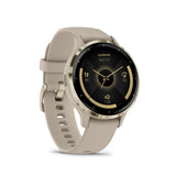 Garmin Venu 3S Cream Gold Stainless Steel Bezel with French Gray Case GM-010-02785-52