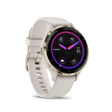 Garmin Venu 3S Cream Gold Stainless Steel Bezel with Ivory Case GM-010-02785-54
