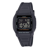 Casio General Digital Black Resin Strap Men Watch W-201-1BVDF