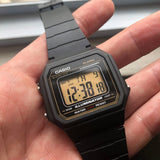 Casio General Digital Black Resin Strap Men Watch W-217H-9AVDF-P